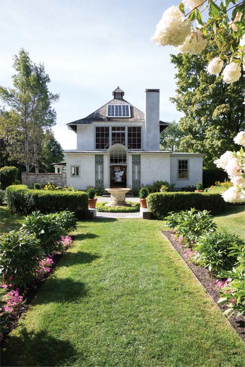 Original plaster models and bronze and marble sculptures can be seen at artist, Daniel Chester French's Stockbridge home in Concord, Massachusetts. Photo by Don Freeman