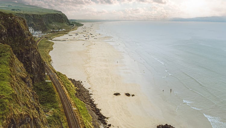One of the best beaches in Ireland is Downhill Strand Beach, a Blue Flag Award beach with 11-kilometers of beach to explore. Photo by Anthony Boyle