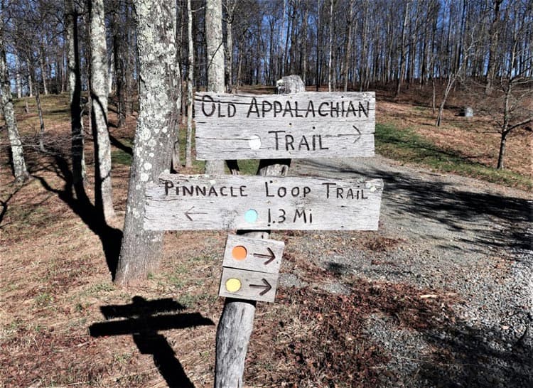 Multiple hiking trails traverse the expansive property at the Primland Resort in Meadows of Dan, Virginia. Photo by Victor Block