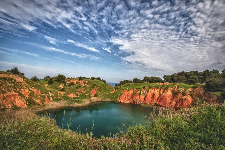 Explore Cava di Bauxite e laghetto in Otranto, Italy. © ARET Pugliapromozione - Ph. Leonardo D'Angelo