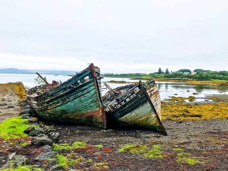 Visit Mull to see the Salen Shipwreck. Photo by Katie Mulle