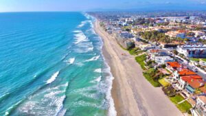 California beach town. Photo by Luria Flight Photography