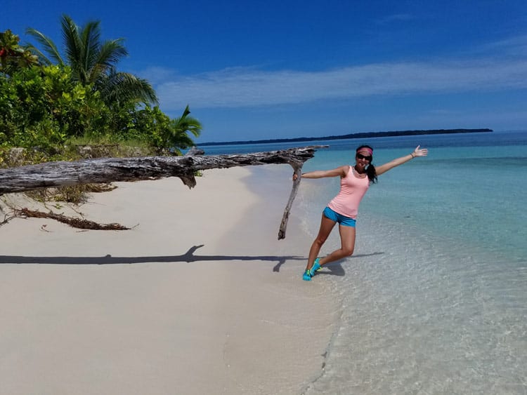 Isla Zapitillas in Bocas del Toro. Photo by Angie Falor