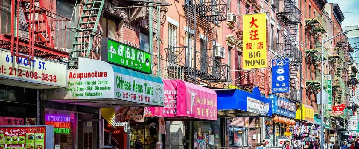 Chinatown in NYC. CC Image by Mobilus In Mobili