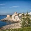 The rocky coastline of Santa Maria di Leuca, where the Adriatic and Ionian seas meet at the very tip of Italy's heel. Photo by Leonardo D'Angelo