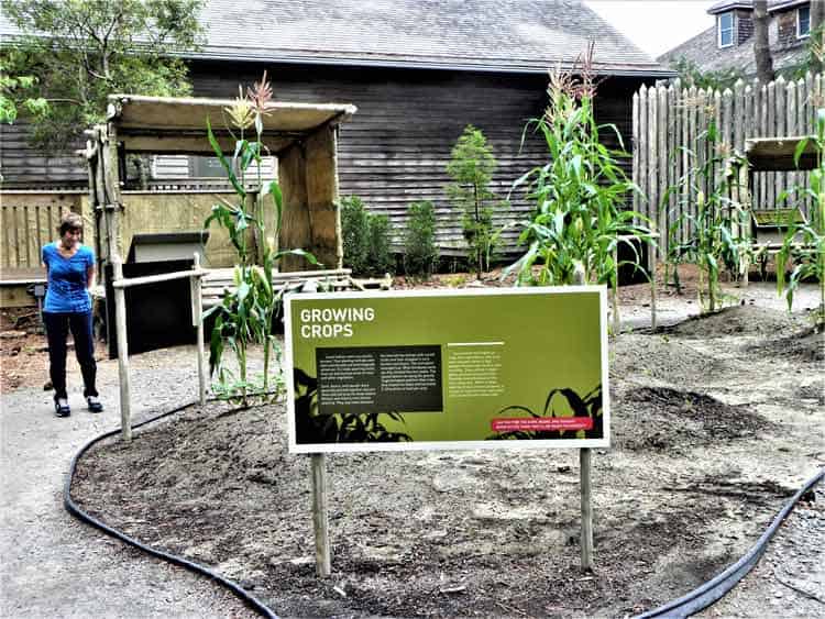 Roanoke Island Festival Park introduces visitors to the original Native American inhabitants of North Carolina. Photo by Victor Block