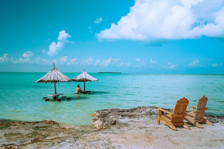 Secluded beaches in Belize