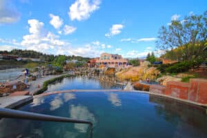One of the most popular ways to play outdoors in Pagosa Springs is in their hot Spings. Photo: Visit Pagosa Sp