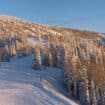 Ski olympic grade slopes in Steamboat Springs, Colorado.