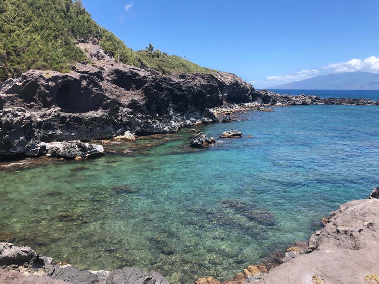 Park by the cliffs for some views and swimming