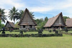 Coconut Husks, Bamboo and Palm Leaves: The Makings of a Traditional Yapese House