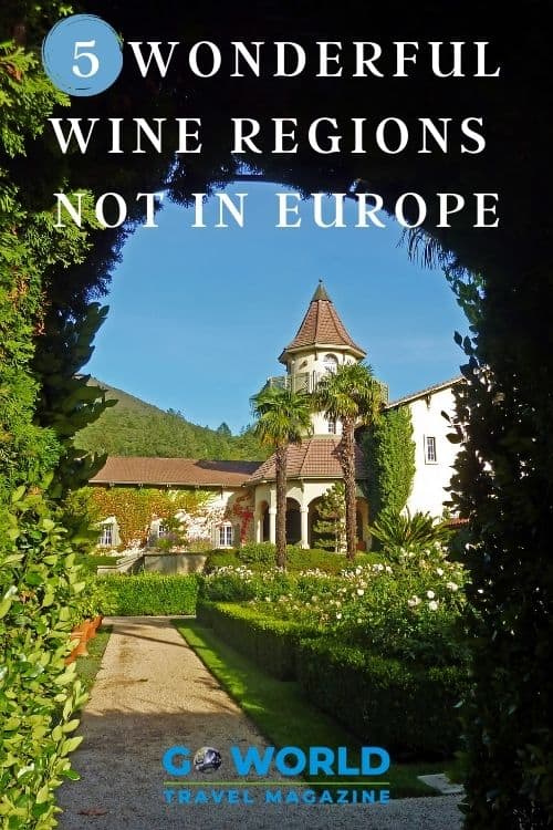 Everyone knows that Italy and France produce great wine but here are 5 amazing wine regions to discover that aren't in Europe. Cheers! #winearoundtheworld #wineries #wineregions #winesouthafrica #wineriesaustralia #sonomavalley