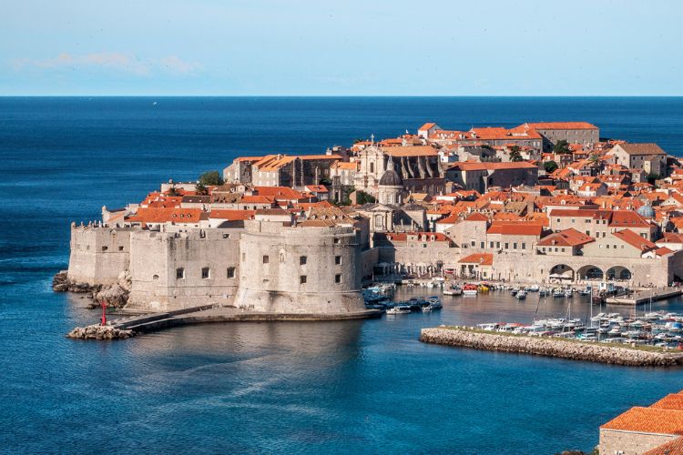 Ancient walls of Dubrovnik