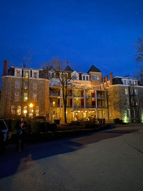 The Crescent Haunted Hotel in Eureka Springs, AR