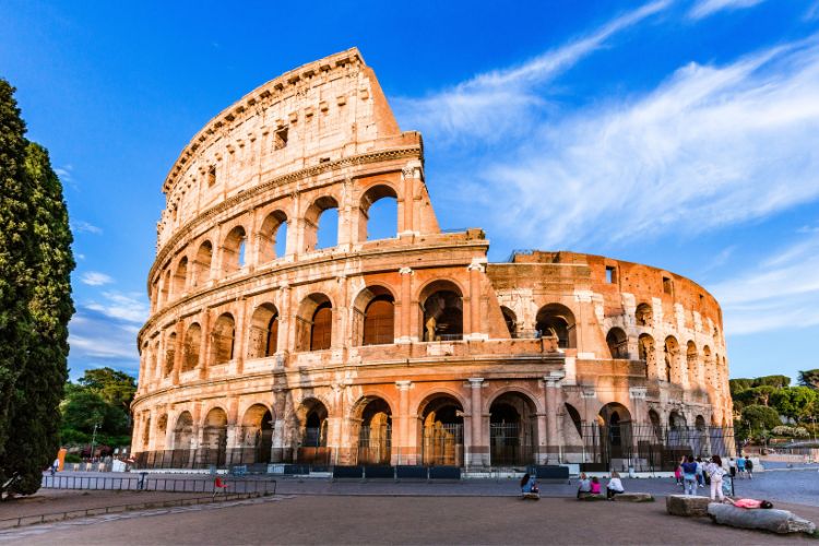 Rome's famous Colloseum