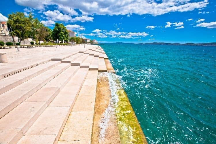 Sea Organ in Zadar Croatia