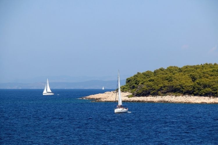 Sailing in Croatia