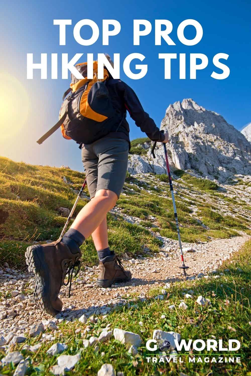 Don't miss these essential pro hiking tips from Ed Viesturs, the only American to have climbed all 14 of the world’s 8,000+ meter peaks! #hikingtips #hikinginjuries #hikingequipment #hikingessentials