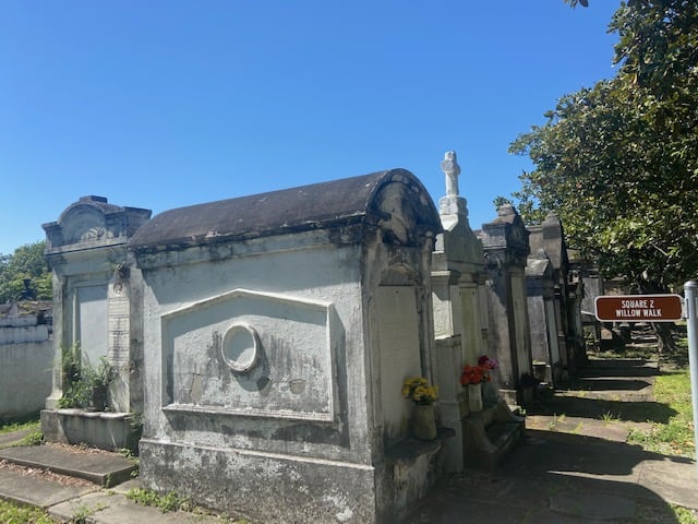 Historic cemetery Garden District New Orleans