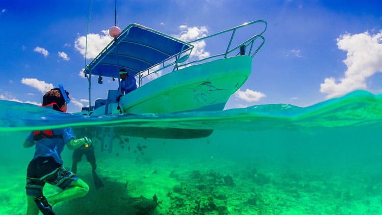 Snorkeling in Cancun, Mexico