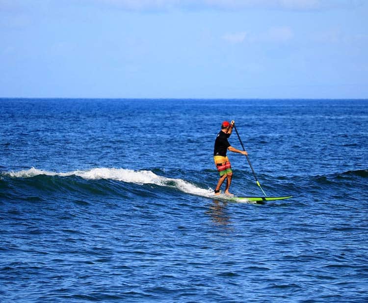 Stand up paddle boarding in Maui