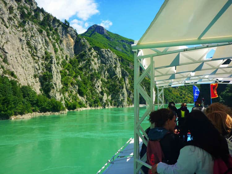 Lake Komani Albania