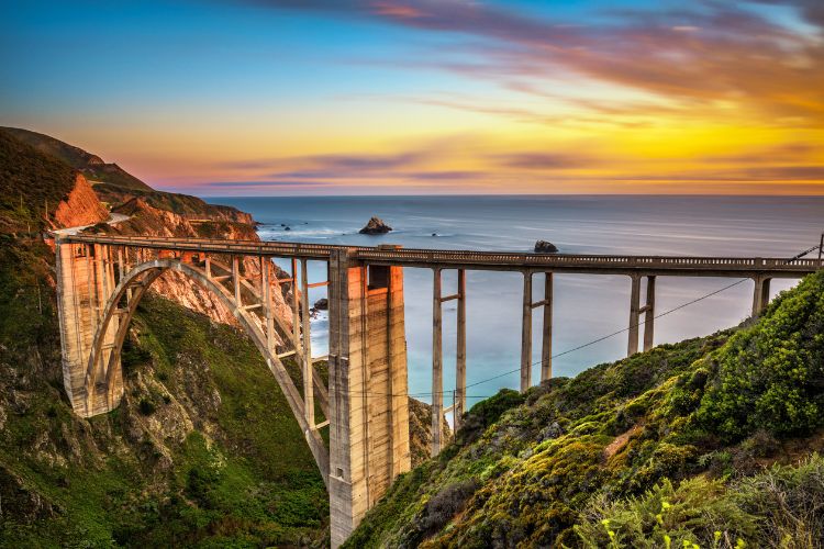Bixby Bridge in Big Sur