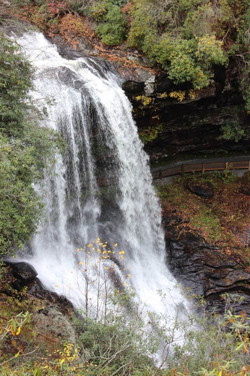 Things to do in Franklin, NC: Visit the falls