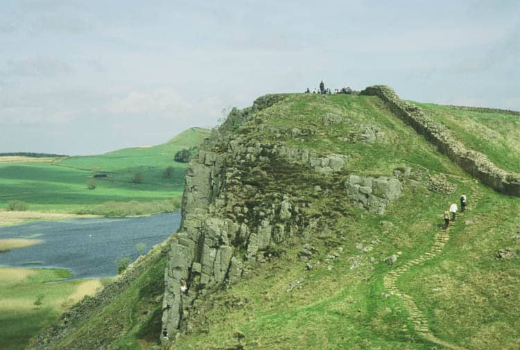 Walking Hadrian's Wall in England