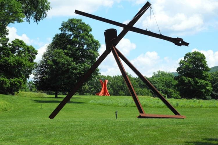 Impressive sculptures at Storm King Art Center