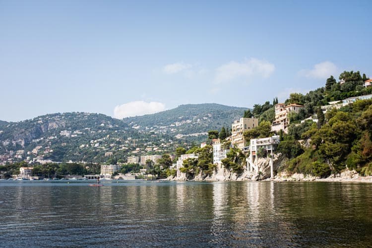 Along the water at Villefranche-sur-Mer