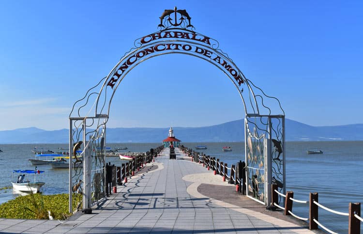 Gate at Lake Chapala in Mexico