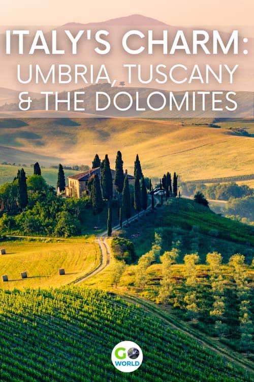 Beyond the well-known travel destinations in Italy, there's more to see: sleepy Assisi, medieval Bologna and olive-lined streets of Rufina.