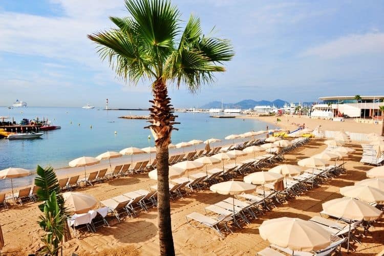 Cannes Beach France