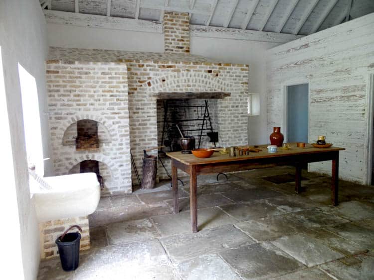 George Washington House Barbados The large kitchen was manned by enslaved servants