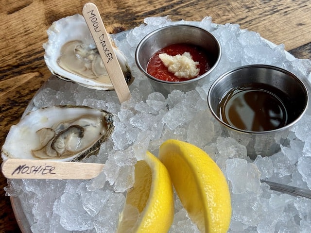The Maine Catch oysters