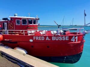How to Climb Aboard an Authentic Chicago Fireboat
