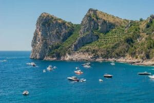 Ieranto bay travel in Italy
