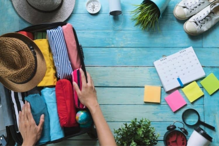 Independent Travel packing