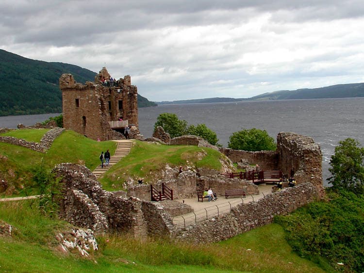 Loch Ness Scotland Urquhart Castle