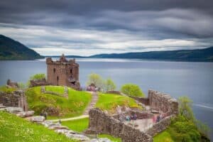 Looking for Nessie in Loch Ness, Scotland