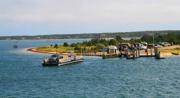 Martha's Vineyard The Chappaquiddick Ferry- One of the stars of Jaws