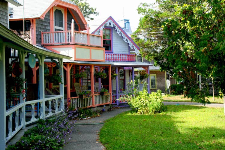 Martha's Vineyard The colorful doll-houses.