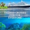 Themed Cruises: Are you looking for a cruise, but also want to experience rock 'n roll, food tasting, mysteries and more? Check out themed cruises for a vacation that's fun for everyone. #Cruises #ThemedCruises #RockCruise #BirdWatchingCruise