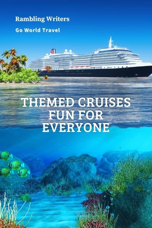 Themed Cruises: Are you looking for a cruise, but also want to experience rock 'n roll, food tasting, mysteries and more? Check out themed cruises for a vacation that's fun for everyone. #Cruises #ThemedCruises #RockCruise #BirdWatchingCruise