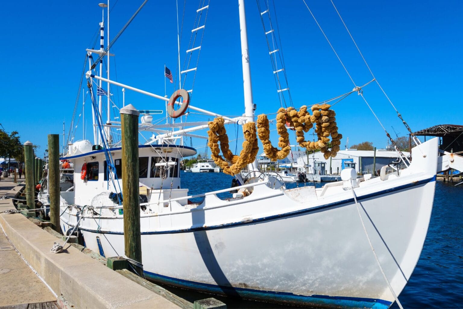 Sponge Docks at Tarpon Springs, Florida is full of Greek influence. Image by benedek from Getty Images Signature