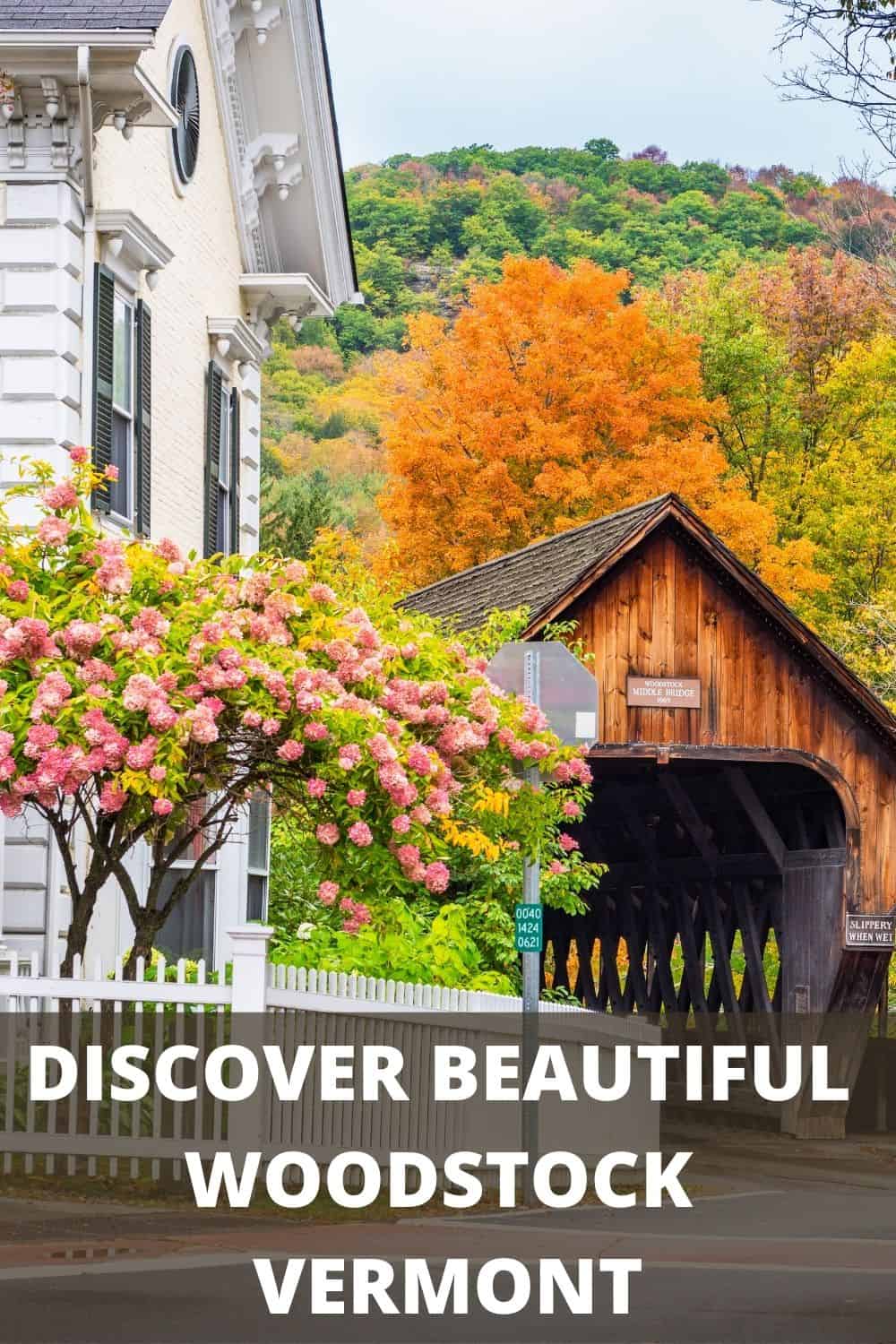 Explore the beauty of Woodstock, Vermont & the timeless elegance of the Woodstock Inn. Falcons, food, comfort, iconic covered bridges, & more. #TravelVermont #WoodstockVermont 
