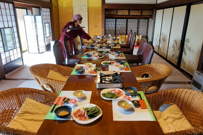 Lunch in Japan