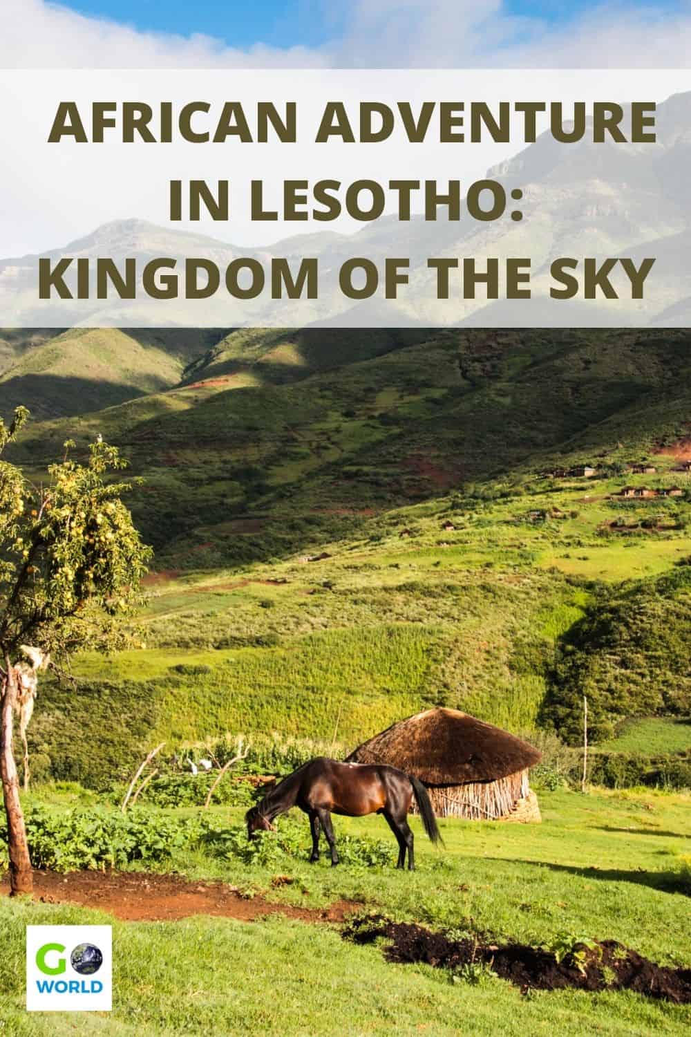 If you're looking for African adventure, a road trip to Lesotho (Kingdom in the Sky) will fulfill your adventurous goals on land and in water. #travelinafrica #adventureinafrica #africanroadtrip