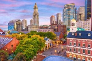 Boston Skyline. Image by Sean Pavone from Getty Images Pro via Canva